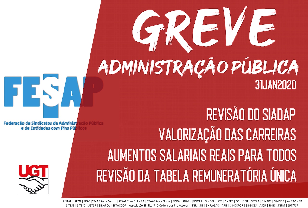 Secretariado Nacional FESAP - Trabalhadores da Administração Pública querem alterar a proposta de O.E. para 2020